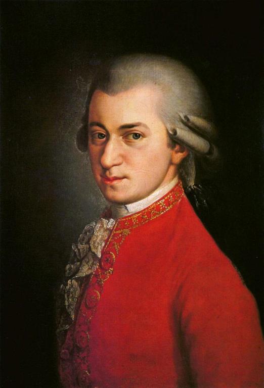 ولفگانگ آمادئوس موتسارت آهنگساز و نوازندهٔ نابغهٔ اتریشی